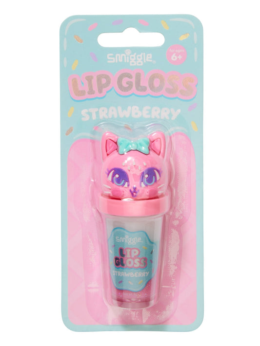 Smiggle - Kids Strawberry Lip Care and Gloss
